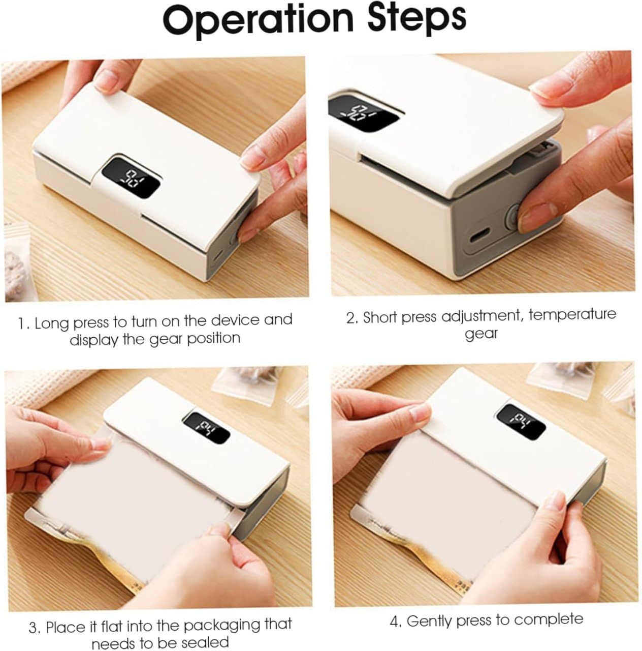 Portable Magnetic Food Packet Sealing Machine for Chips, Snacks, Dry Fruits & Kitchen Storage Search Keywords