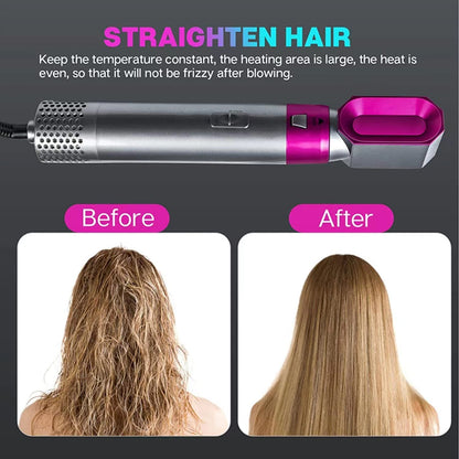 5 in 1 Hot Air Brush Hair Dryer & Volumizer