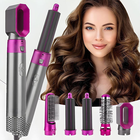 5 in 1 Hot Air Brush Hair Dryer & Volumizer
