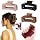 unbreakable silicon hair clip