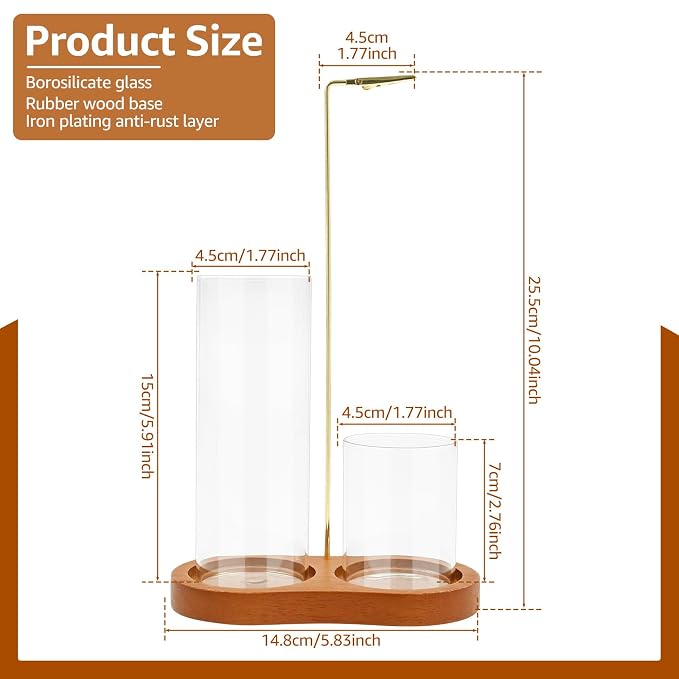 mess-free wooden agarabatti stand,