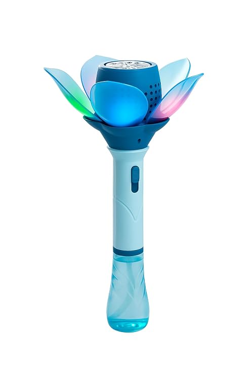 lotus flower design bubble wand  kids toy