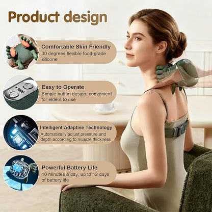 4D Ten-Finger Kneading Electric Massager