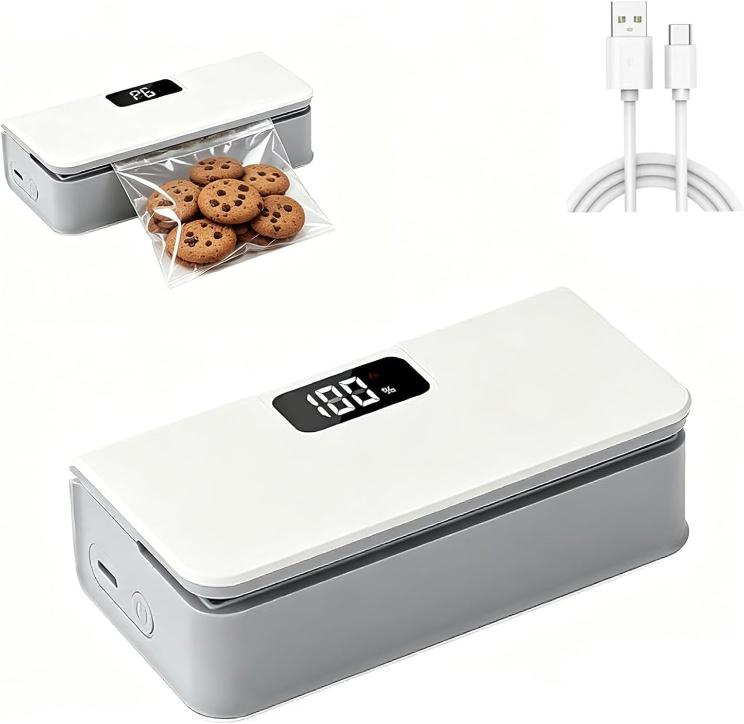 Portable Magnetic Food Packet Sealing Machine for Chips, Snacks, Dry Fruits & Kitchen Storage  Search Keywords