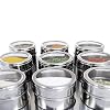 magnetic stainless steel spice jar